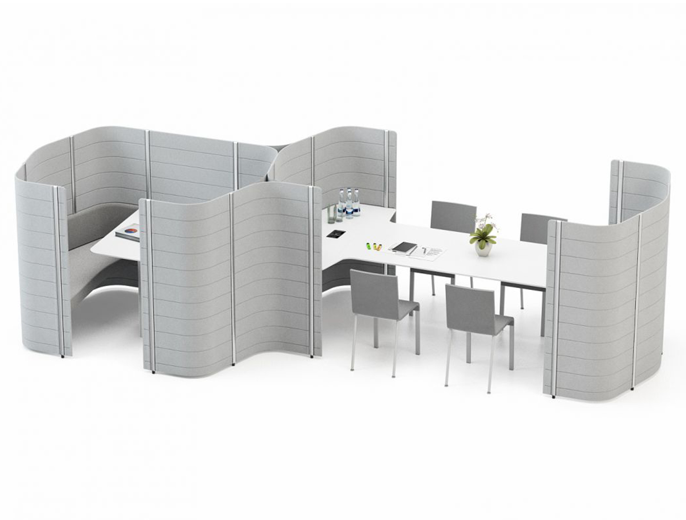 会议台|静音舱/洽谈屋|办公家具|开云中国家具|Workbays Focus 1