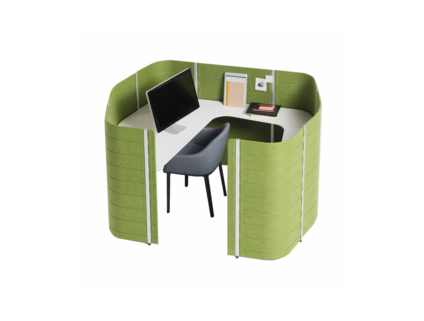 会议台|静音舱/洽谈屋|办公家具|开云中国家具|Workbays Focus 1