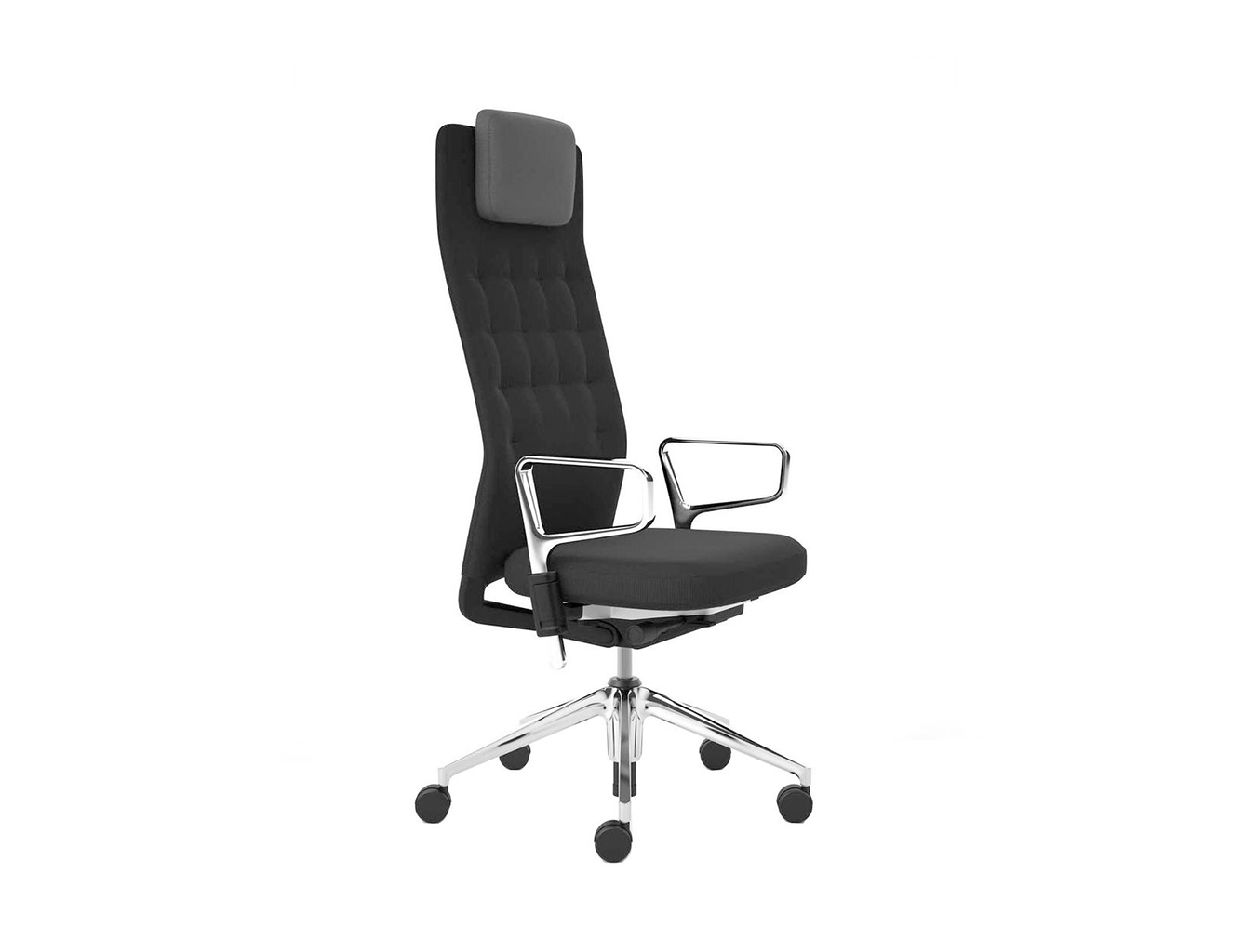 办公椅|现代真皮中班椅|办公家具|开云中国家具|ID Trim 大班椅