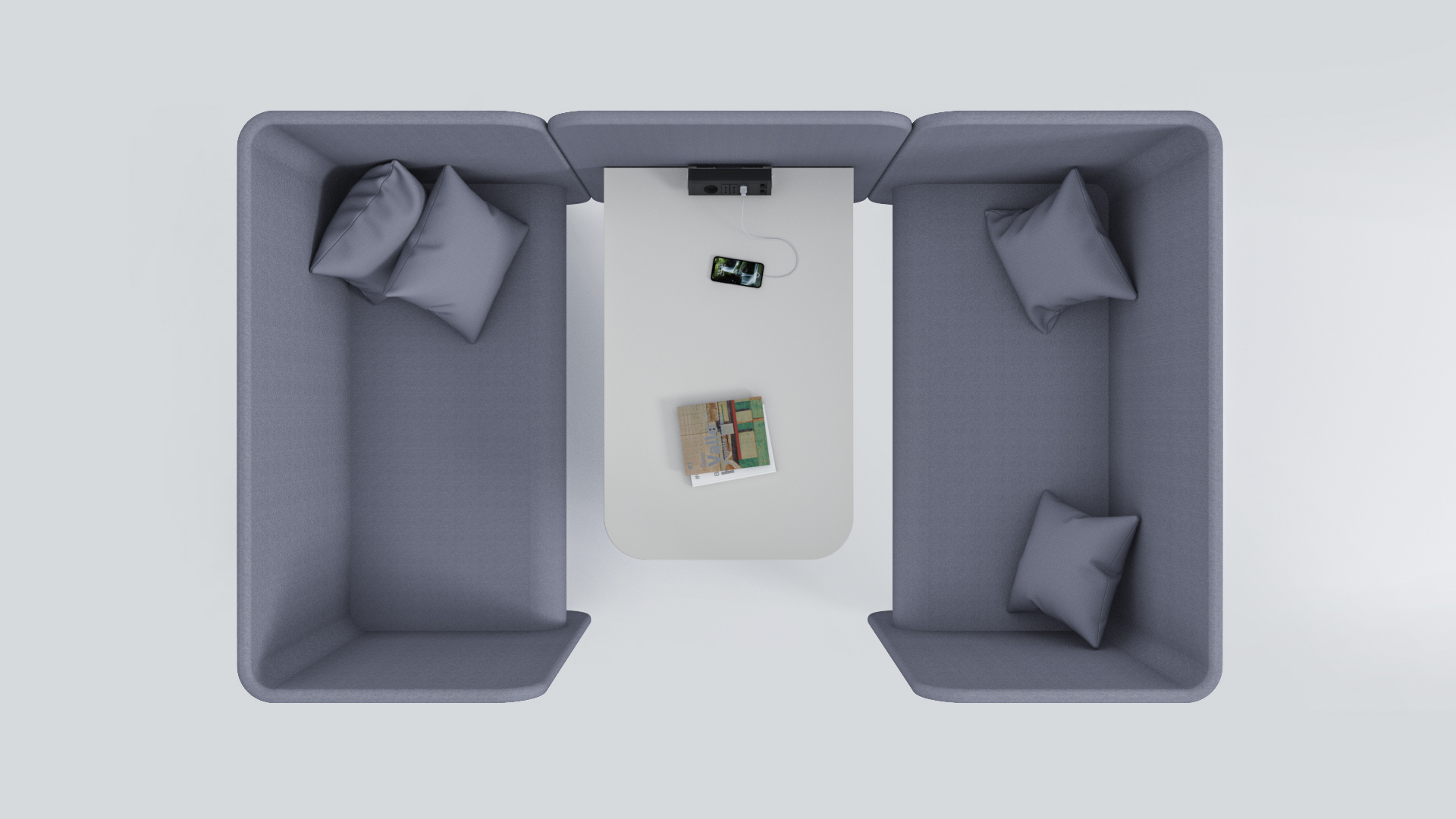 办公屏风|屏风工作站|办公家具|开云中国家具|Hug Modular Pods 工作卡位