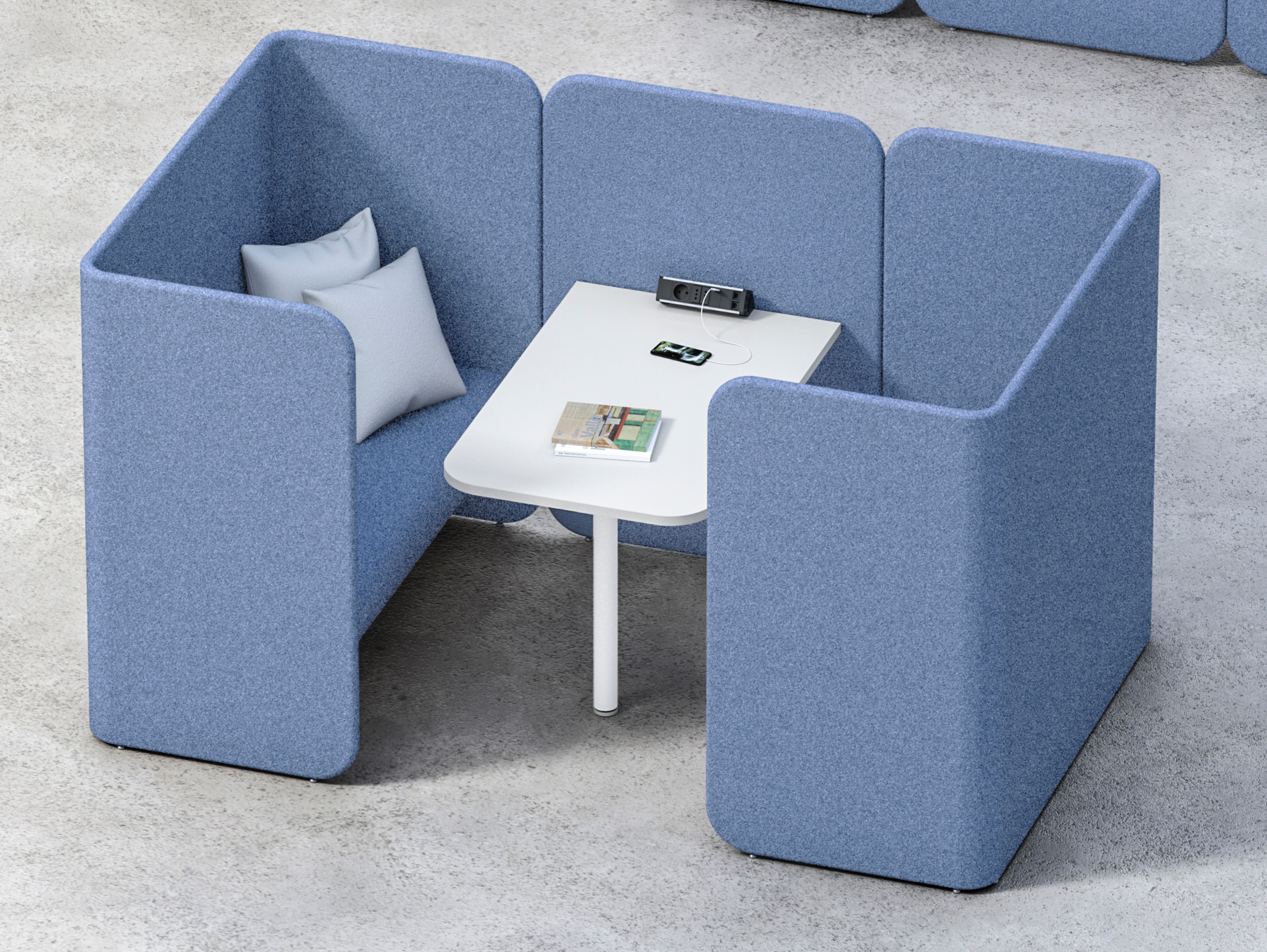 办公屏风|屏风工作站|办公家具|开云中国家具|Hug Modular Pods 工作卡位