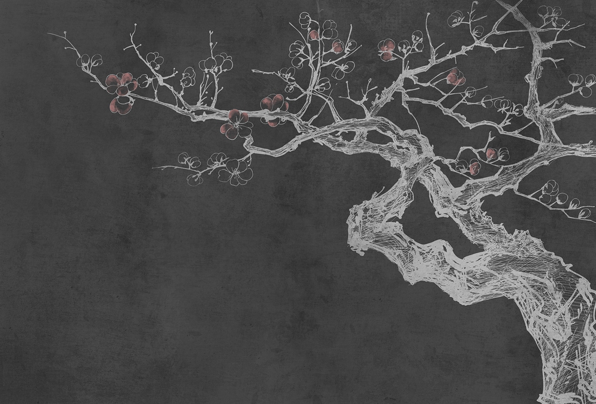 开云手机入口 - 附件|装饰画/墙饰|办公家具|开云中国家具|梅Ⅱ-原创定制壁画
