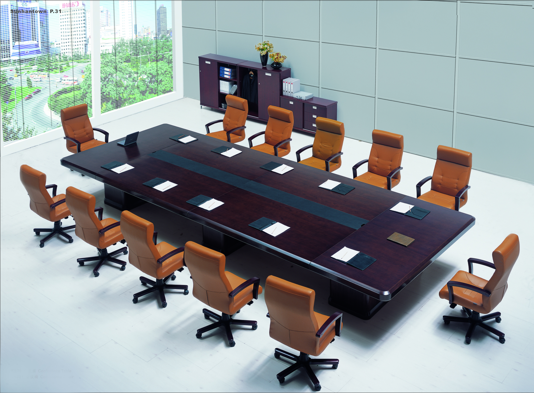 会议台|实木会议台|办公家具|开云中国家具|会议台