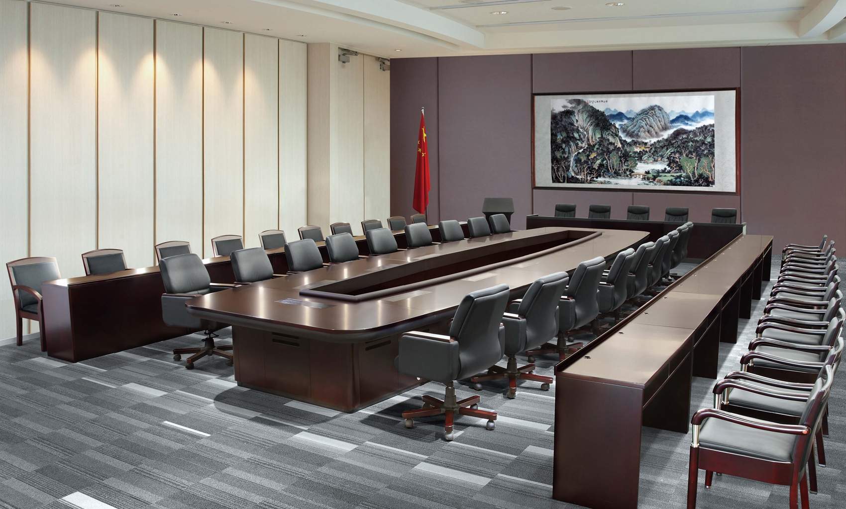 会议台|实木会议台|办公家具|开云中国家具|会议台