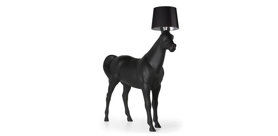 [开云手机入口 - 灯饰|落地灯|办公家具|开云中国家具|荷兰 Moooi Horse Lamp 动物系列 黑马 落地灯]