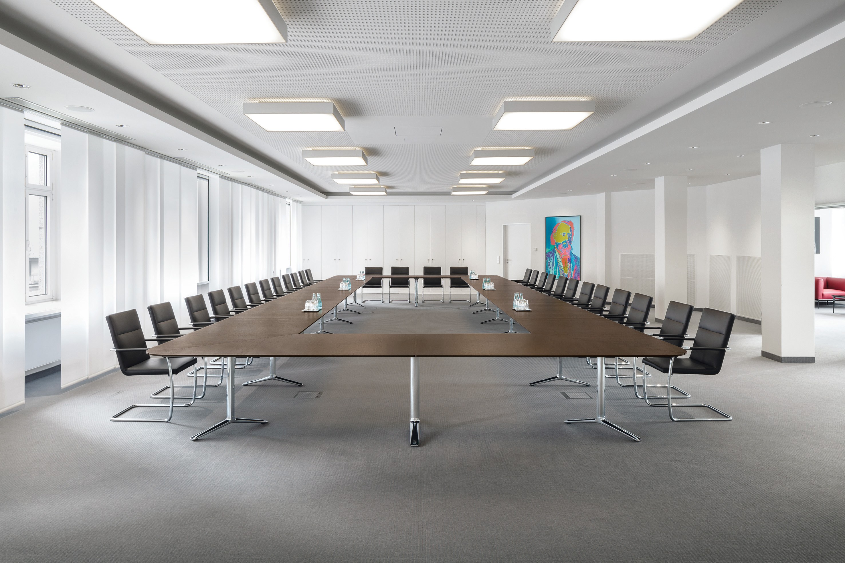 会议台|实木会议台|办公家具|开云中国家具|Talk系列会议桌