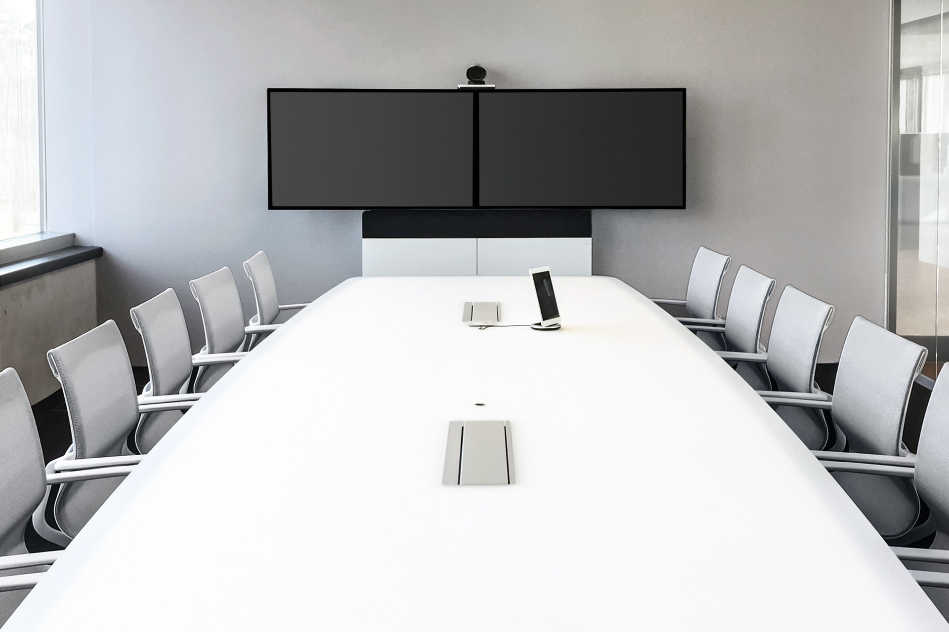 HUB视频系统|HUB视频应用|办公家具|开云中国家具|W8视频会议系统桌